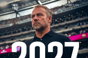 再续1年！拉波尔塔：弗里克已赞成续约，，，，，，很快将官宣续约至2028年_24直播网