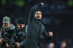 阿尔特塔：麋集角逐让埃泽找到了节奏，，，，，我们尚有4-5次好时机没进_24直播网