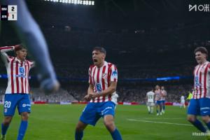 太强了！莫利纳重炮天下波直挂死角！马竞2-2扳平比分！_24直播网