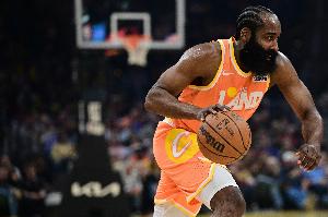 本赛季哈登首发骑士战绩15胜5负 胜率75%高居队史第二！_24直播网