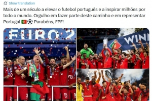 葡足协建设112周年！C罗晒队史三冠：身披战袍为国出征，，，，，，倍感自豪_24直播网