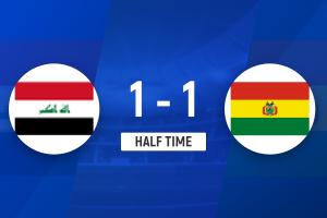 天下杯最后一席之争！伊拉克半场1-1玻利维亚 开场闪击被扳平_24直播网