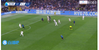 打花了！巴雷拉中路长驱直入，，左脚爆射破门，，国米5-1领先罗马_24直播网