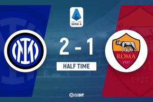 半场-国米暂2-1罗马 劳塔罗复出1分钟闪击破门 恰20超远天下波_24直播网