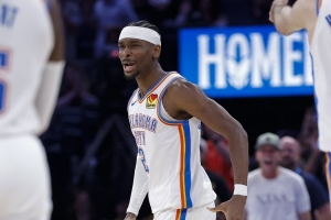 残酷！雷霆一连3场角逐至少赢敌手35分 NBA历史首队_24直播网