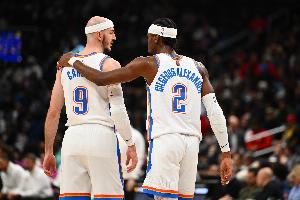 吊起来打！雷霆四杀湖人赢了117分?最近两场狂输87分！_24直播网