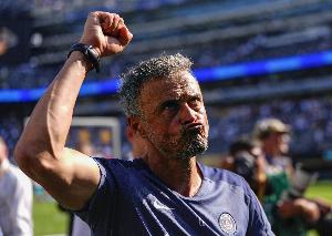 恩里克执教生涯欧冠胜率64%，，，为至少执教50场角逐教练中最高_24直播网