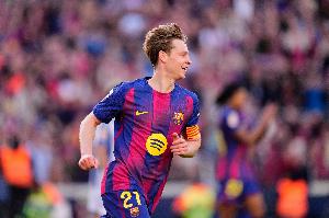 德容：我们两回合都占有优势，，，，，，若坚持这样的体现好运终将眷顾_24直播网