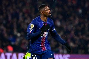 登贝莱攻破利物浦球门，，，，，是恩里克执教的巴黎在欧冠镌汰赛第50球_24直播网