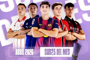 西甲4月最佳U23候选！。。。悍讯鳌⒖獍臀髁煜 托雷、A·马丁内斯在列_24直播网