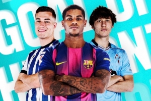 西甲4月份最佳进球候。。。。豪哺５隆⑺瘴髌妗⒎讯ぢ迮逅乖诹衉24直播网