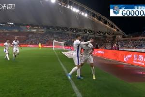 首胜就在今天？？？谢蒂内破门基莱斯传射，，津门虎客场2-0领先玉昆_24直播网