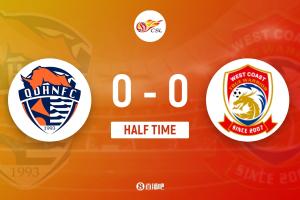 半场-海牛0-0西海岸 VAR四度介入 李昊神扑叶博亚进球无效_24直播网