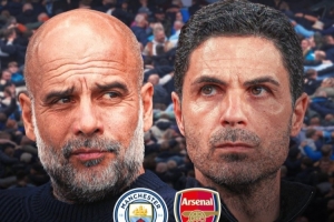 天王山之战！英超官方预热曼城vs阿森纳：瓜迪奥拉pk阿尔特塔_24直播网