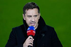 内维尔谈英超争冠：曼城优势重大，，，，，阿森纳对阵纽卡气氛会很主要_24直播网