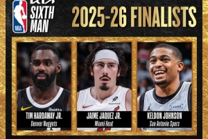 最佳第六人候选名单：小哈达威、哈克斯、凯尔登·约翰逊_24直播网