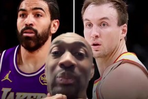 传世经典！湖人阻止日操作曾逼疯阿里纳斯：肯纳德是XX谁。。？？？？？？_24直播网