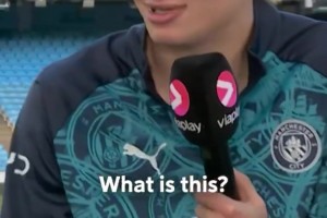 哈兰德：加布很精彩，，，，，但有些行动太过了。。。。。。若是我倒地，，，，，他会吃红牌_24直播网